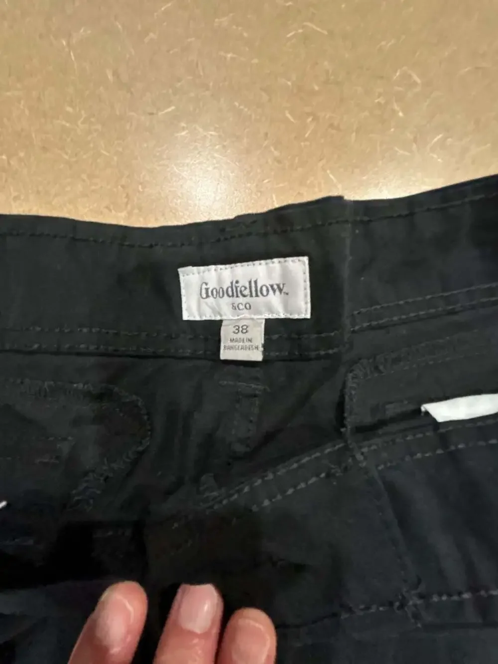 Goodfellow & Co Men's Black Cargo Shorts